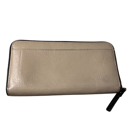 Kate Spade New York Cameron Street Lacey Leather Wallet Beige - Picture 2 of 6